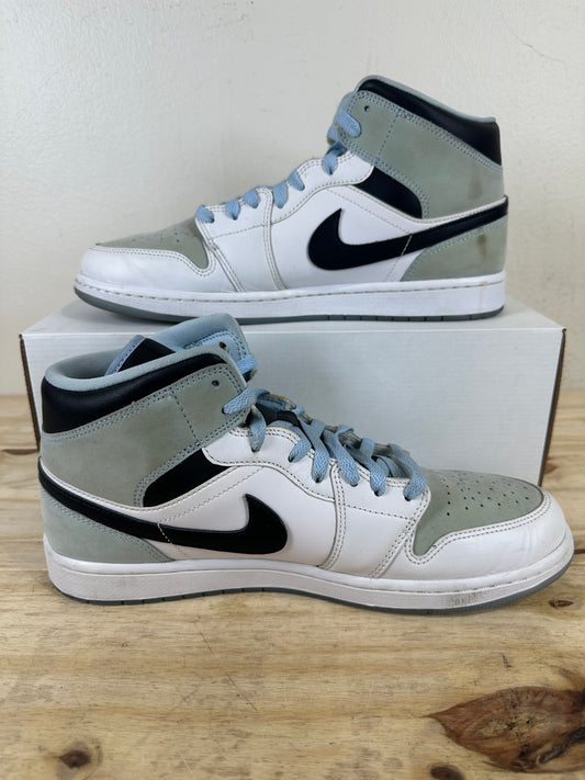 Air Jordan 1 Mid Ice Blue Sz 11