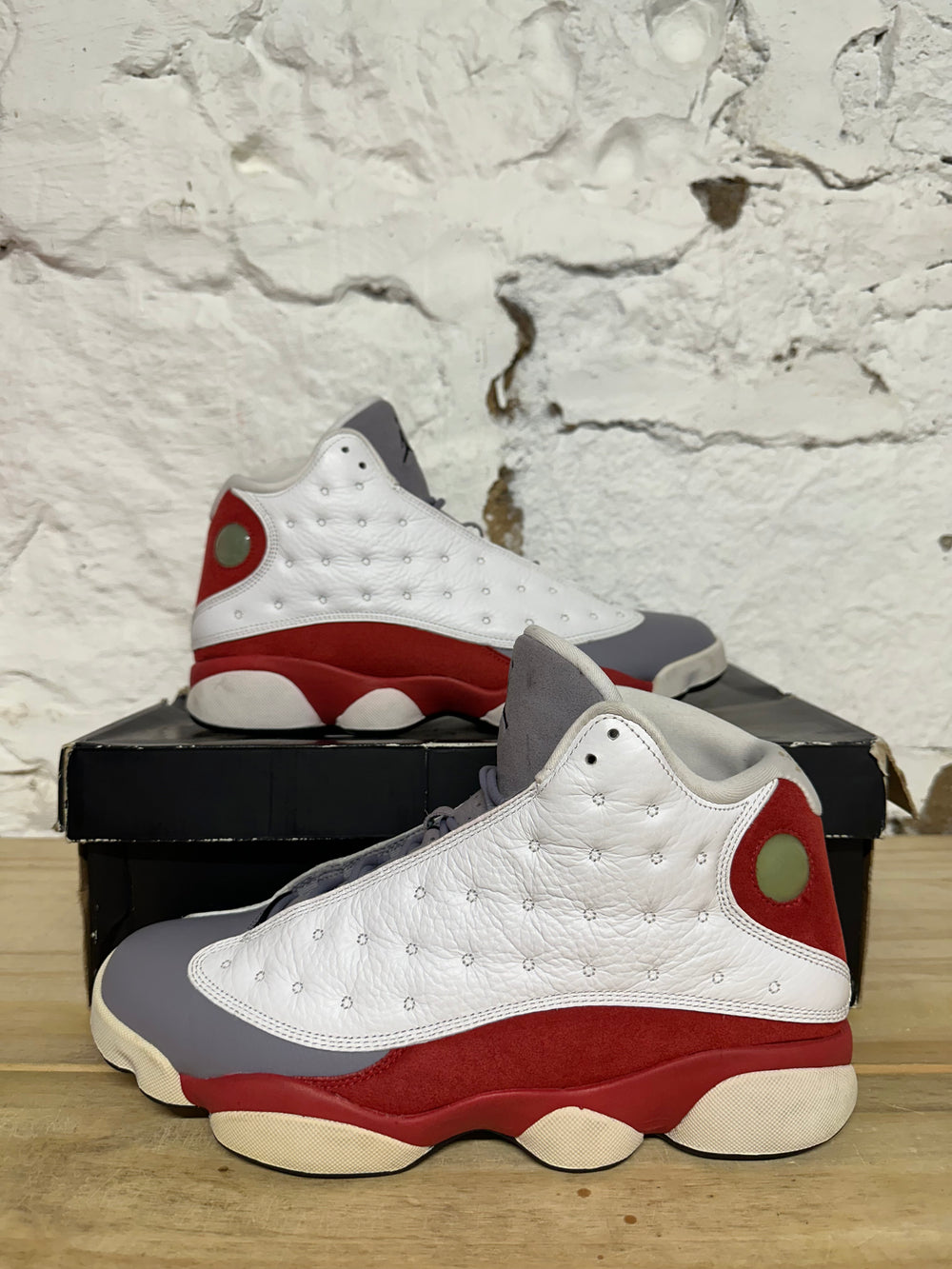 Air Jordan 13 Grey Toe Sz 10