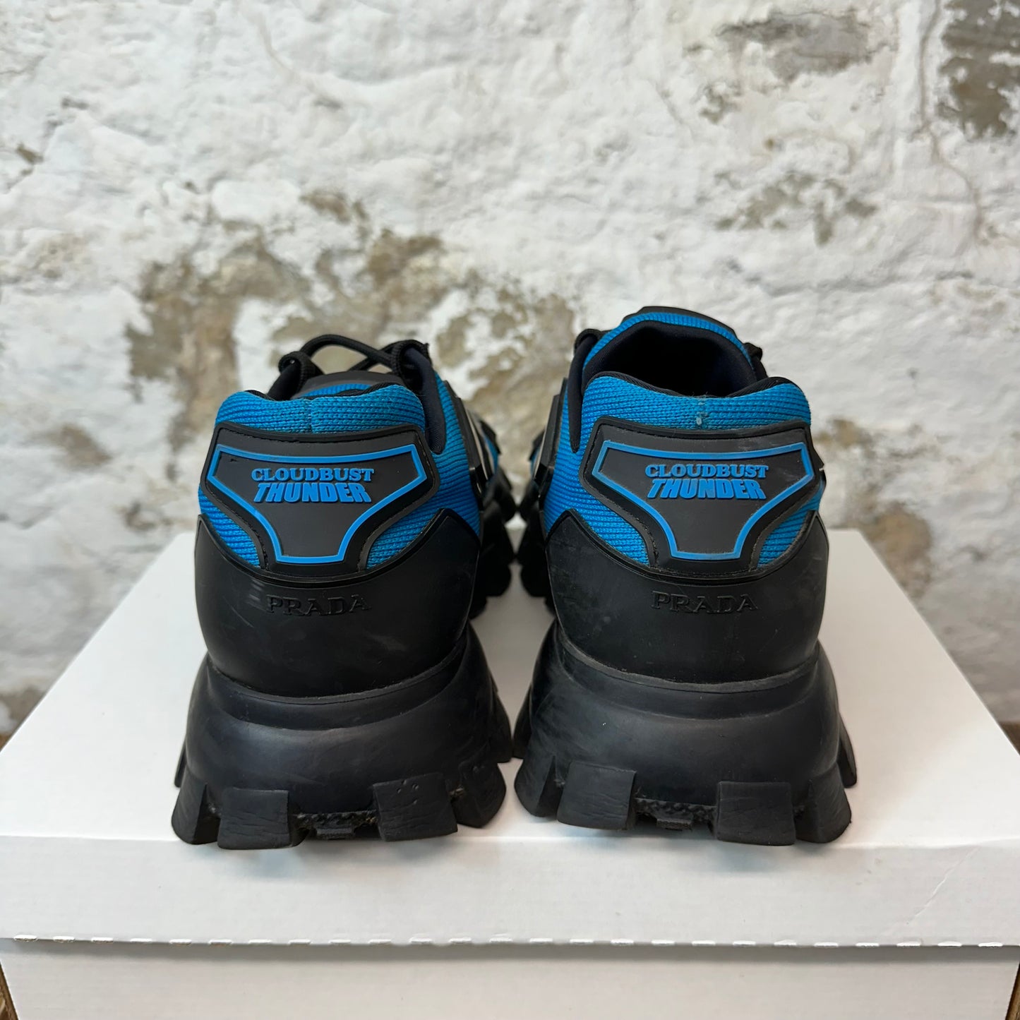 Prada Cloudbust Thunder Blue Black Sz 9 No Box