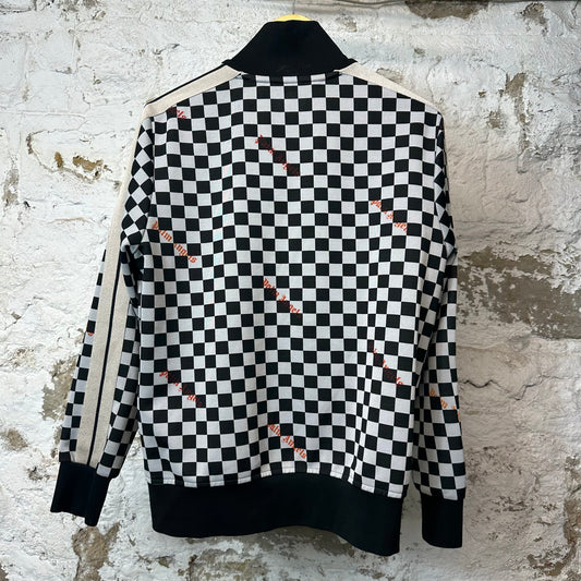 Palm Angels Checkered Track Jacket Sz L