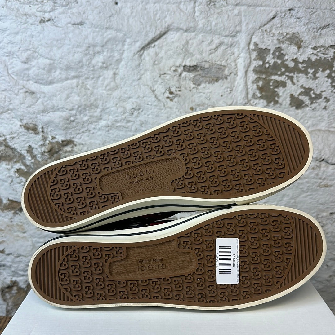 Gucci New Denim High Sneaker Sz 13 No Box
