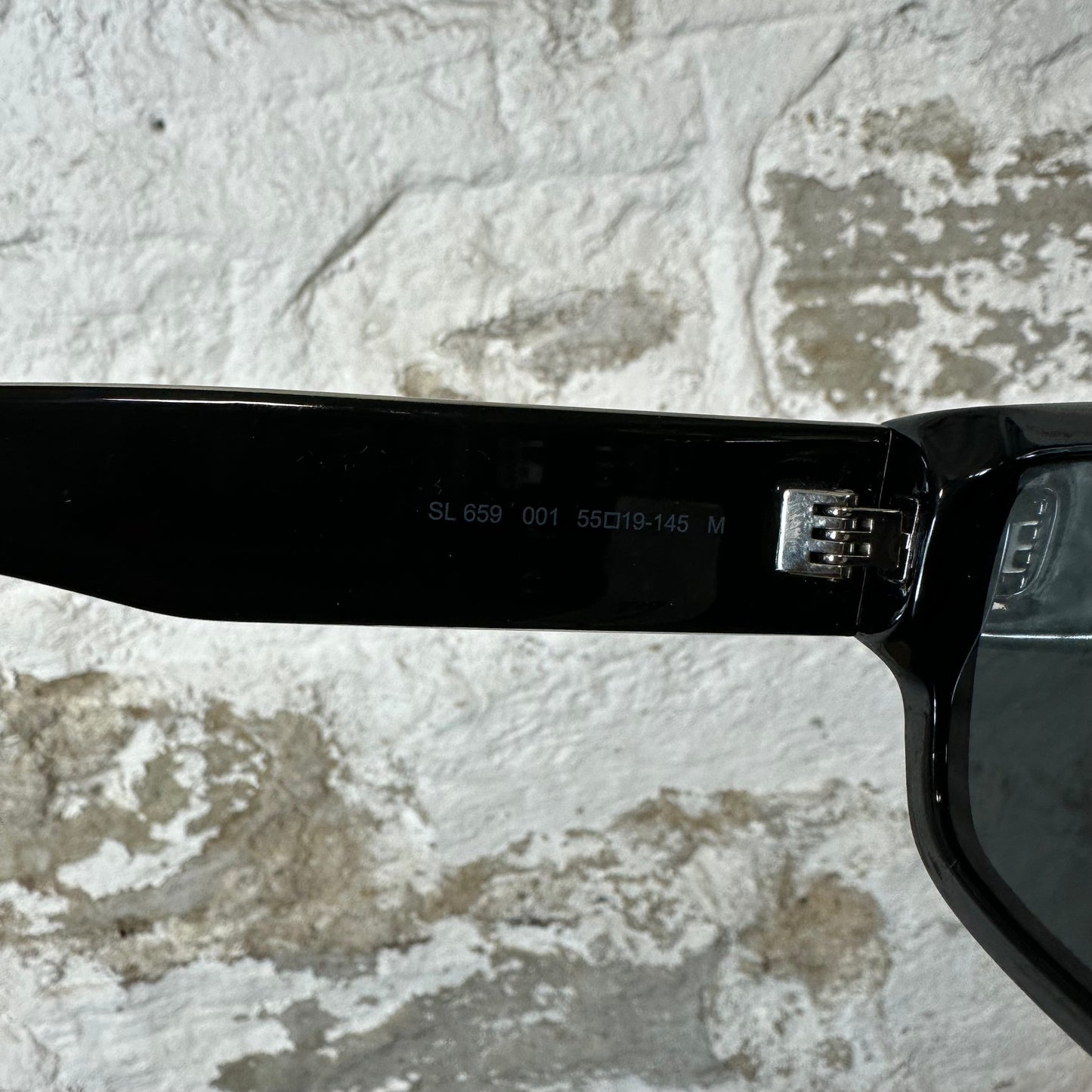 Saint Laurent Naked Wirecore Black Sunglasses
