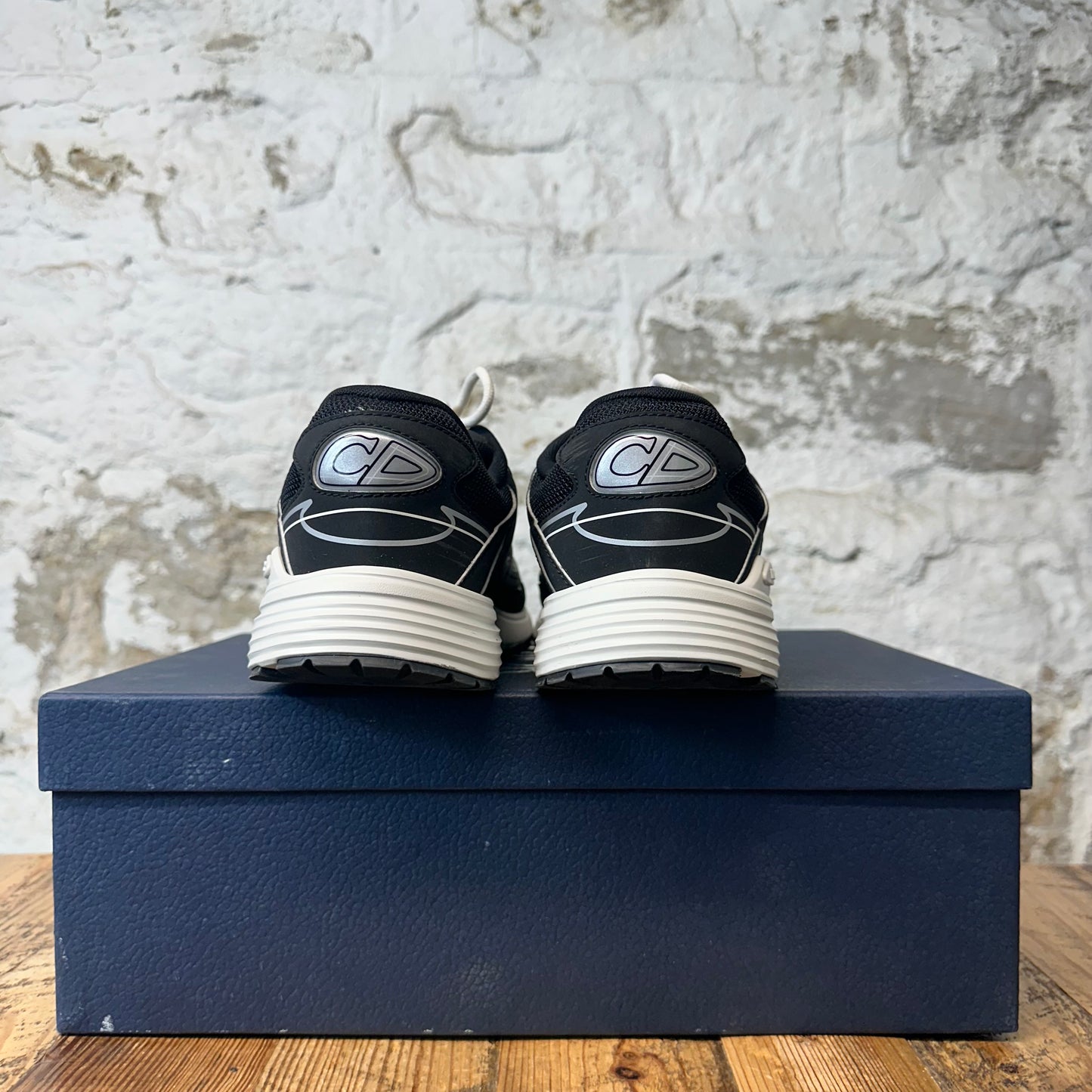 Dior B30 Black Grey White Sneaker Sz 11 (44)