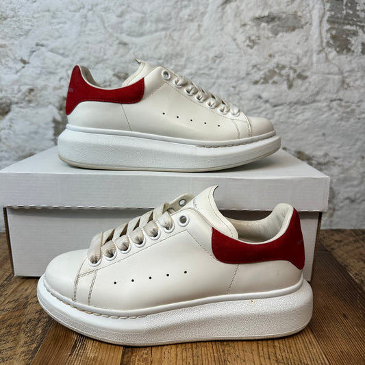 Alexander Mcqueen Red Tab White Sneaker Sz 4.5 (36.5) No Box