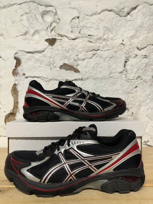 Asics GT-2160 Black Pure Red Silver Sz 10.5