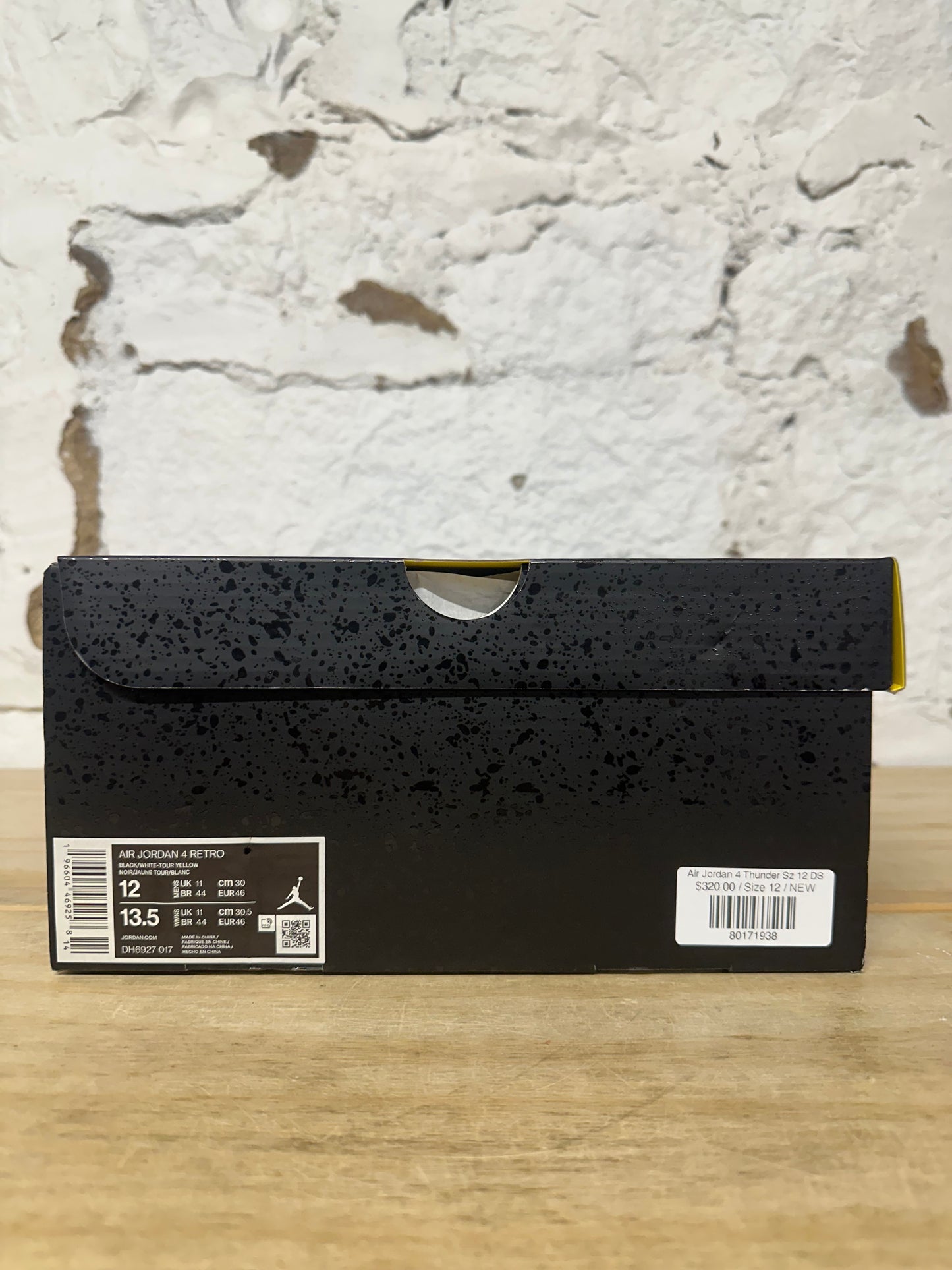 Air Jordan 4 Thunder Sz 12 DS