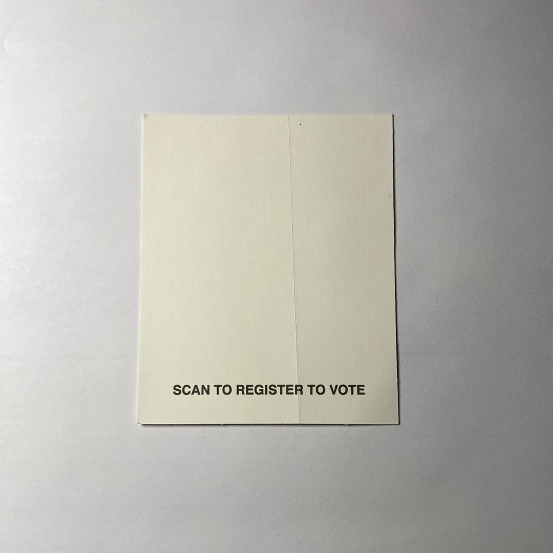 Supreme Register To Vote Sticker
