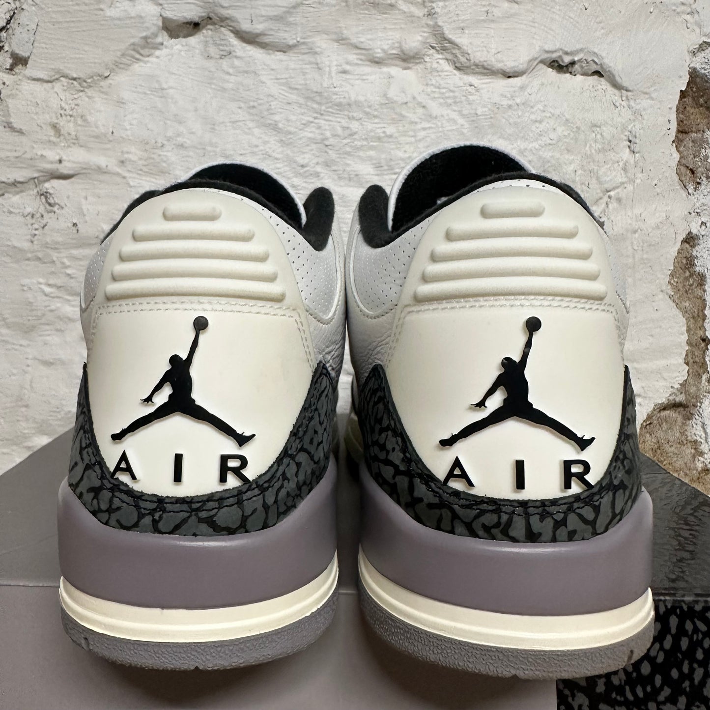 Air Jordan 3 Cement Grey Sz 12