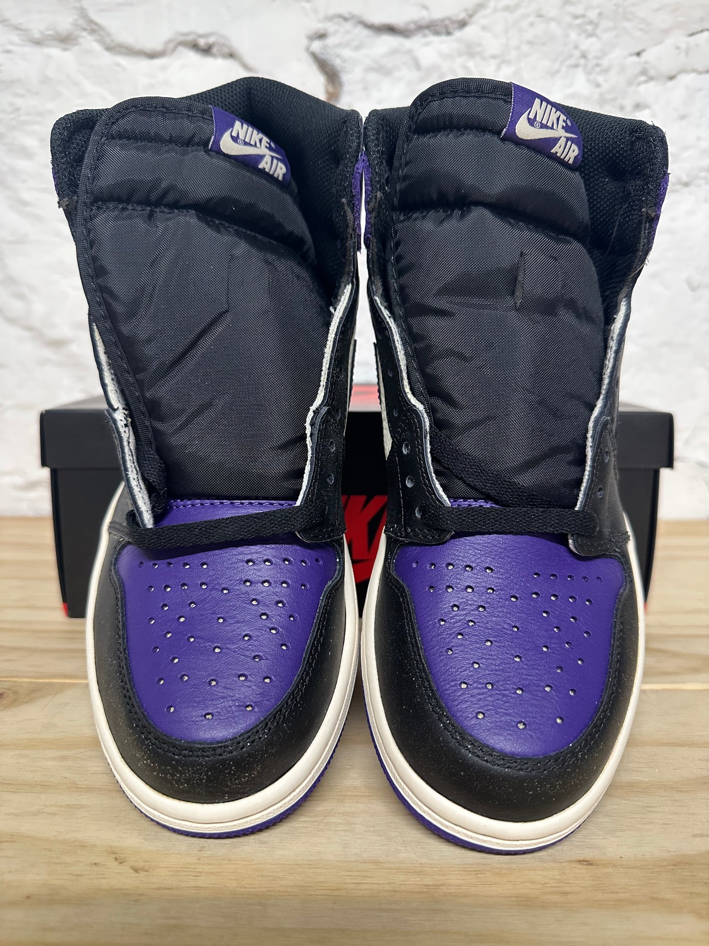 Air Jordan 1 High Court Purple Sz 8 DS