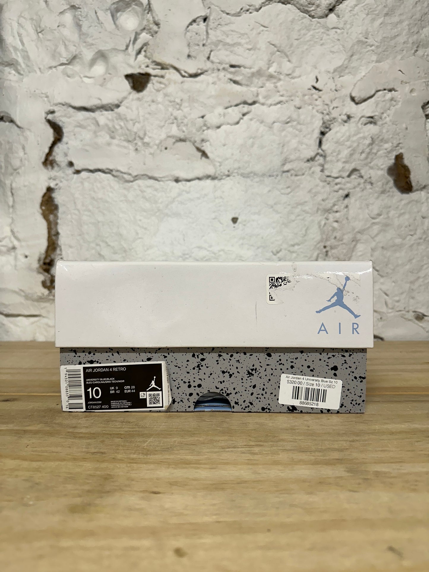 Air Jordan 4 University Blue Sz 10