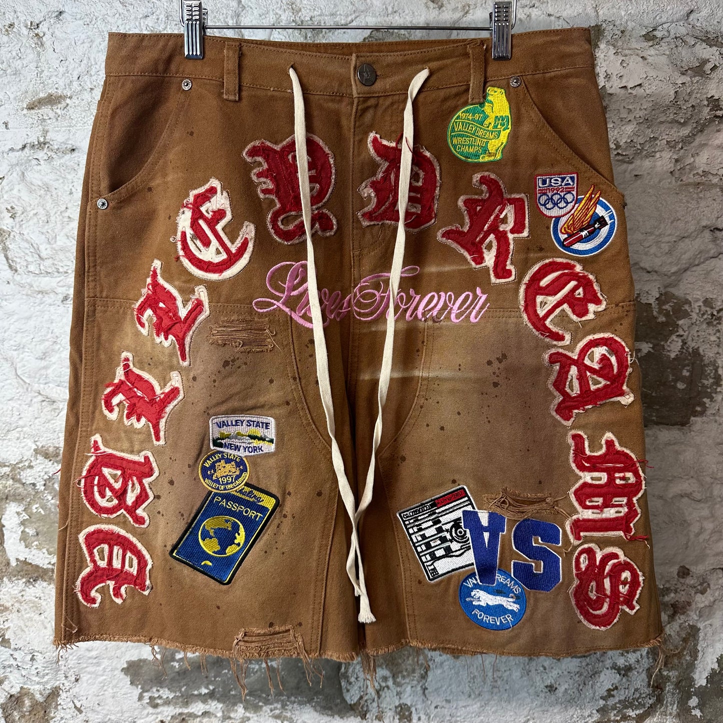 Vale Forever Workshop Brown Jean Shorts Sz 30