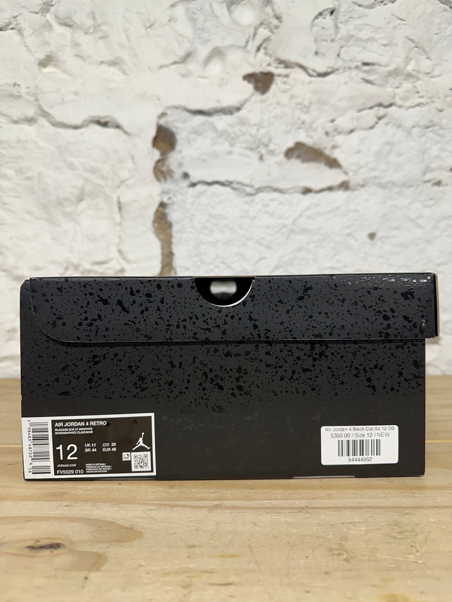 Air Jordan 4 Black Cat Sz 12 DS