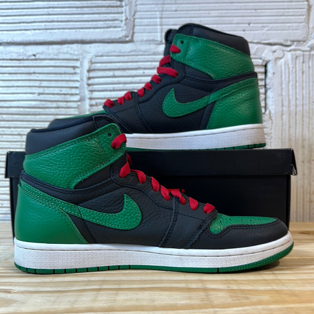 Air Jordan 1 High Pine Green Black Sz 7.5