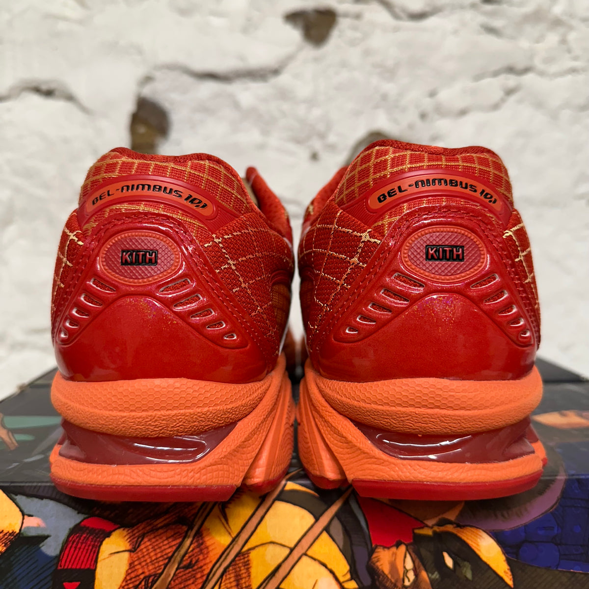 Asics Gel-Nimbus 10.1 Kith Marvel Iron Man v Mega Man Sz 10.5 DS