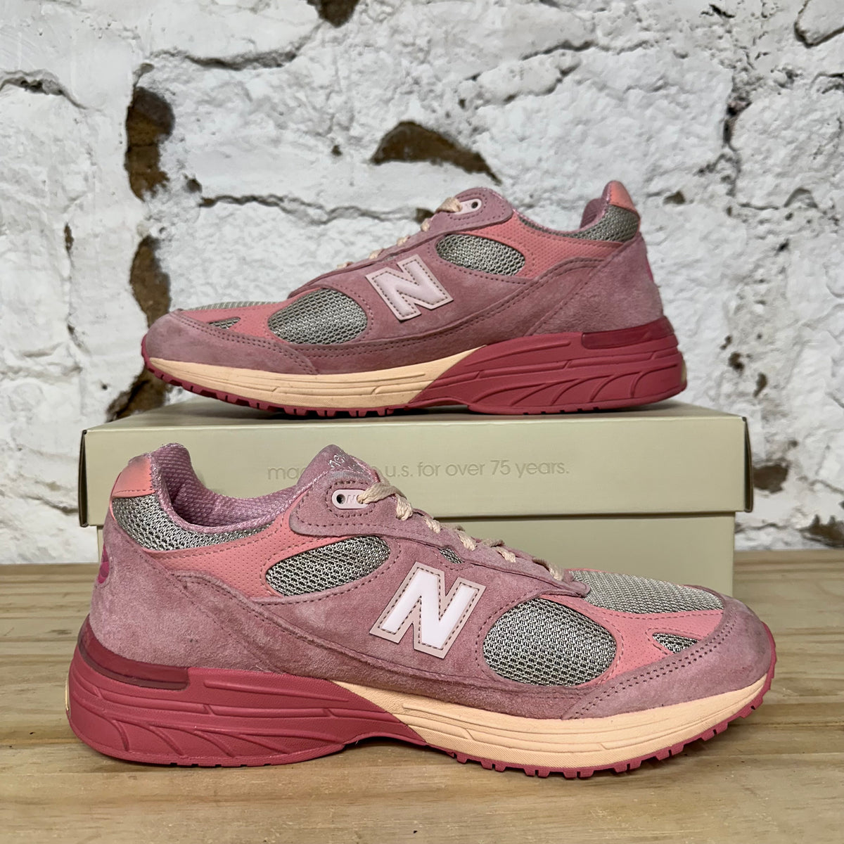 New Balance 993 Joe Freshgoods Performance Art Powder Pink Sz 11