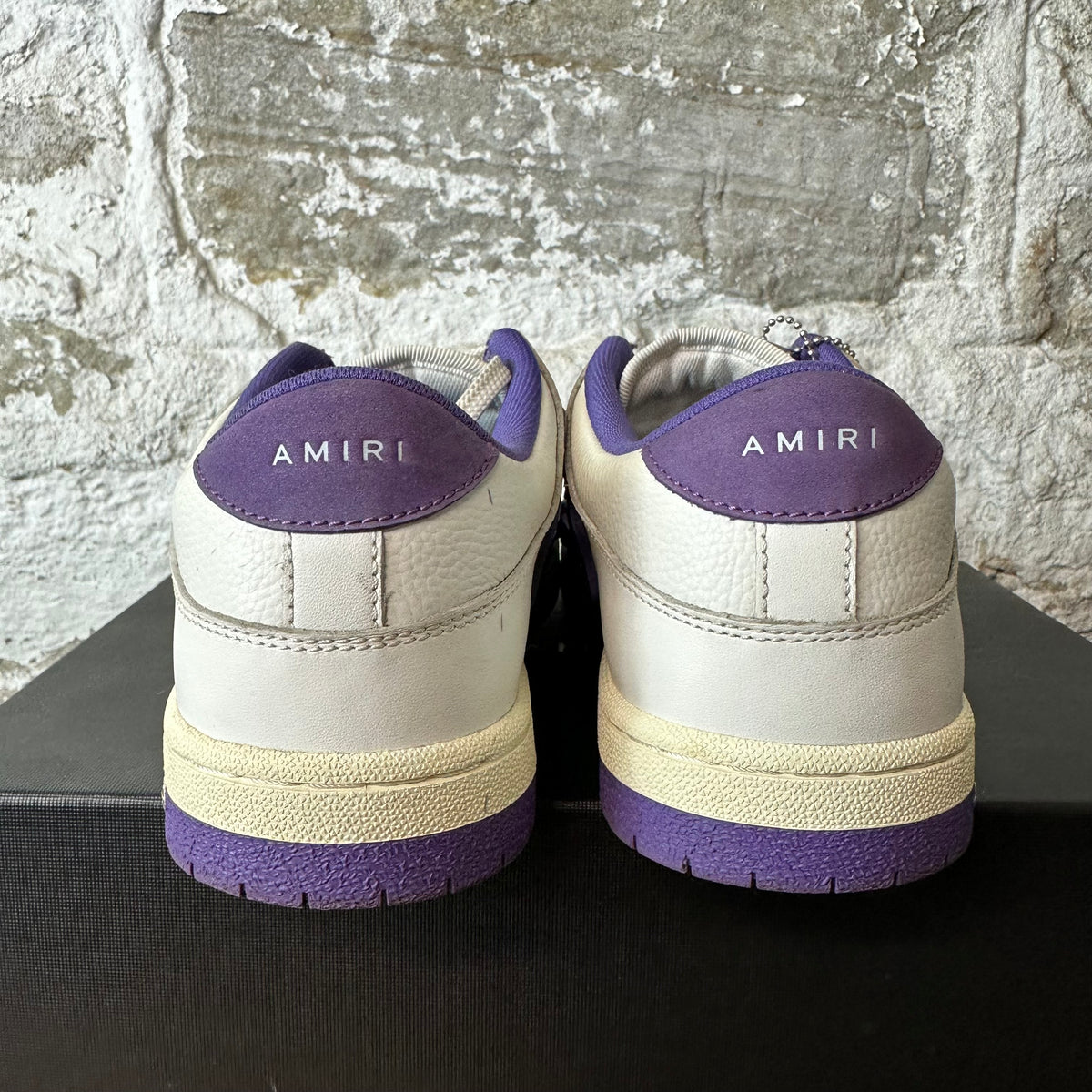 Amiri Purple Skeleton White Sneaker Sz 10 (43)