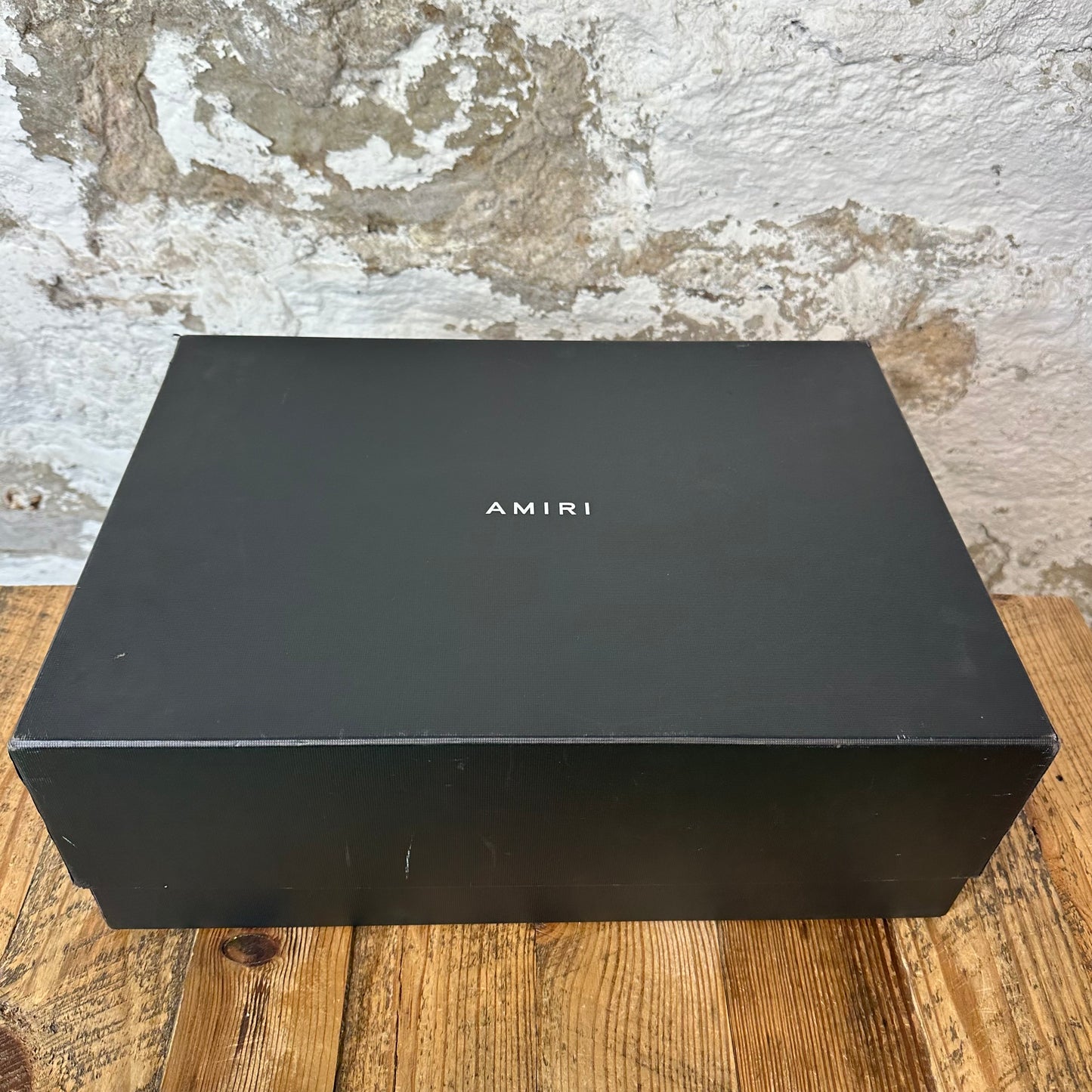 Amiri High Skeleton Triple White Sneaker Sz 10 (43)