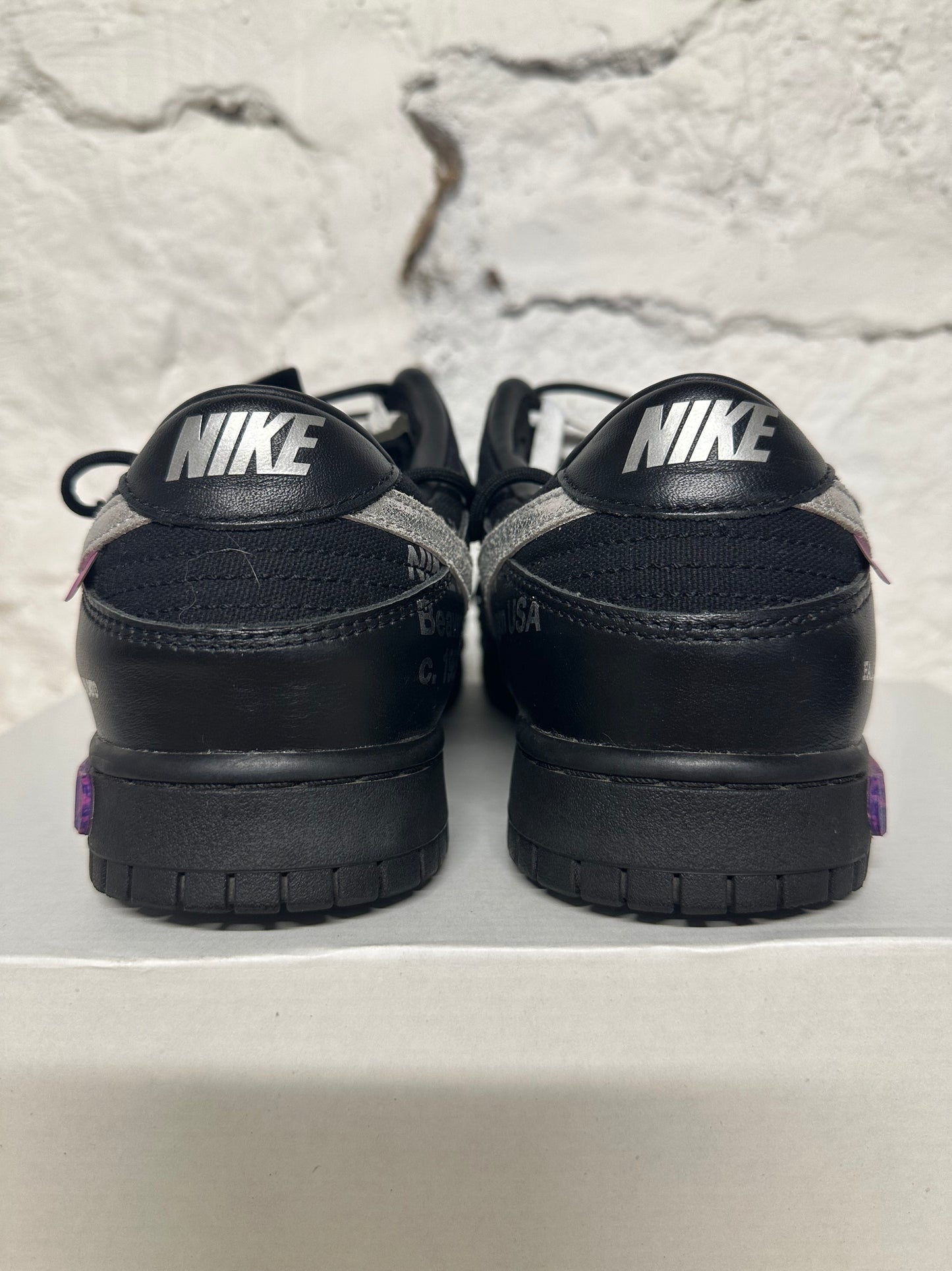 Nike Dunk Low Off-White Lot 50 Sz 10.5