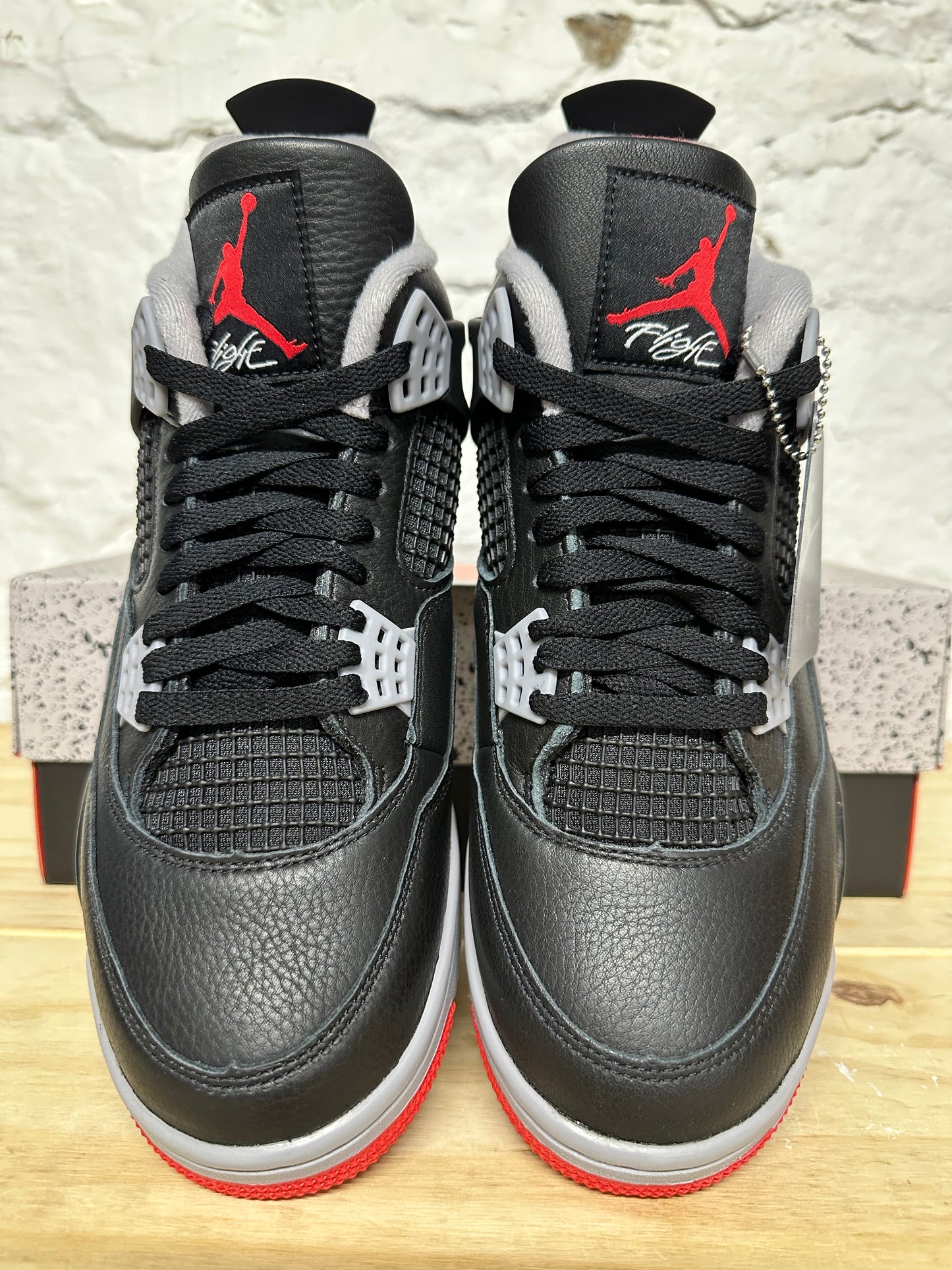 Air Jordan 4 Bred Reimagined Sz 10 DS