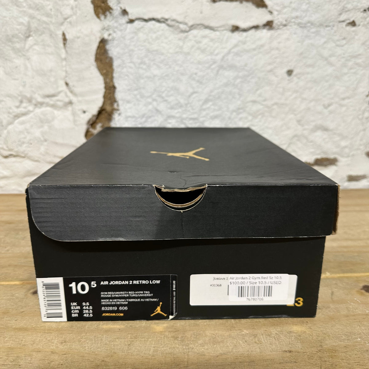 Air Jordan 2 Gym Red Sz 10.5