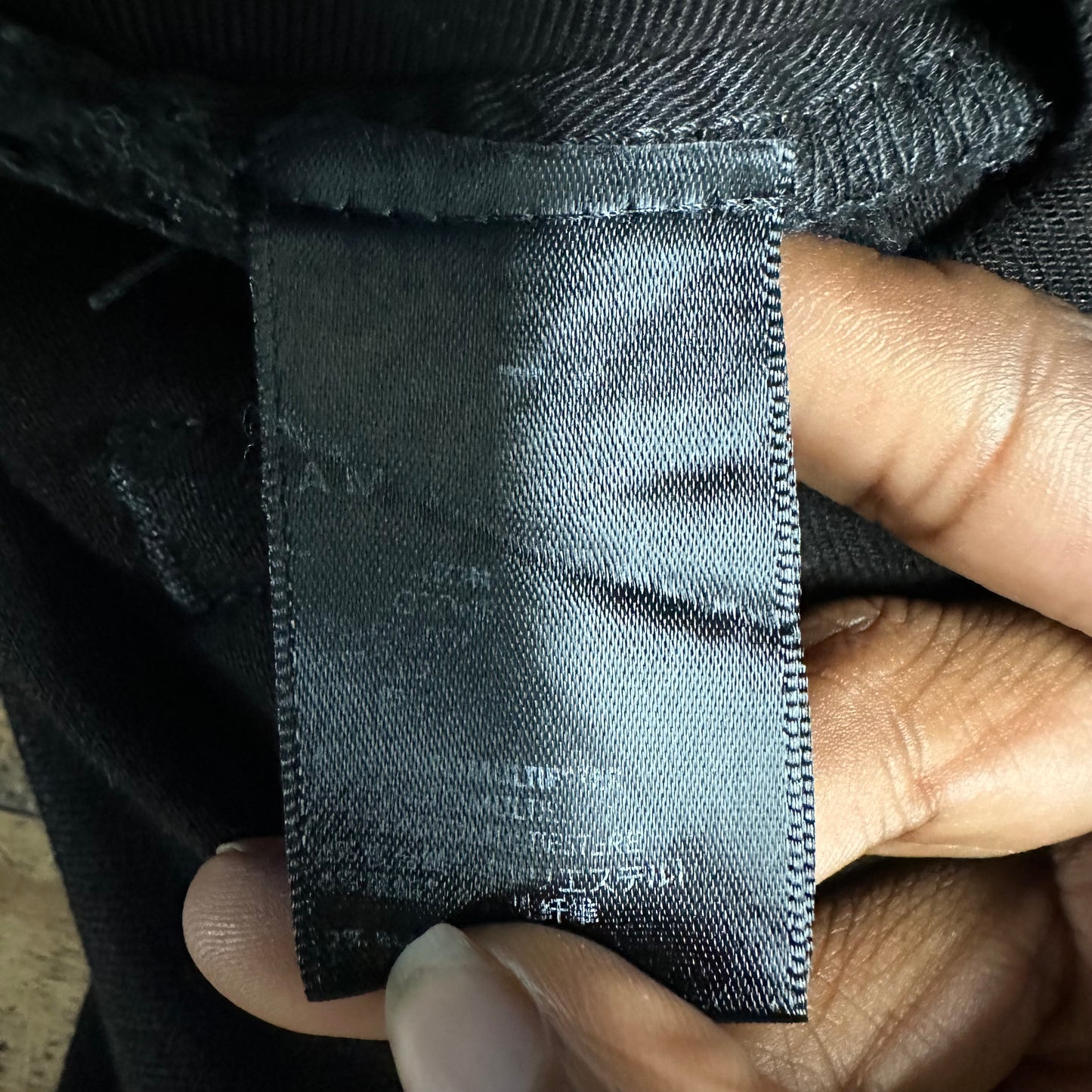Amiri Blue Tie Dye Core Logo Black Denim Jeans Sz 34