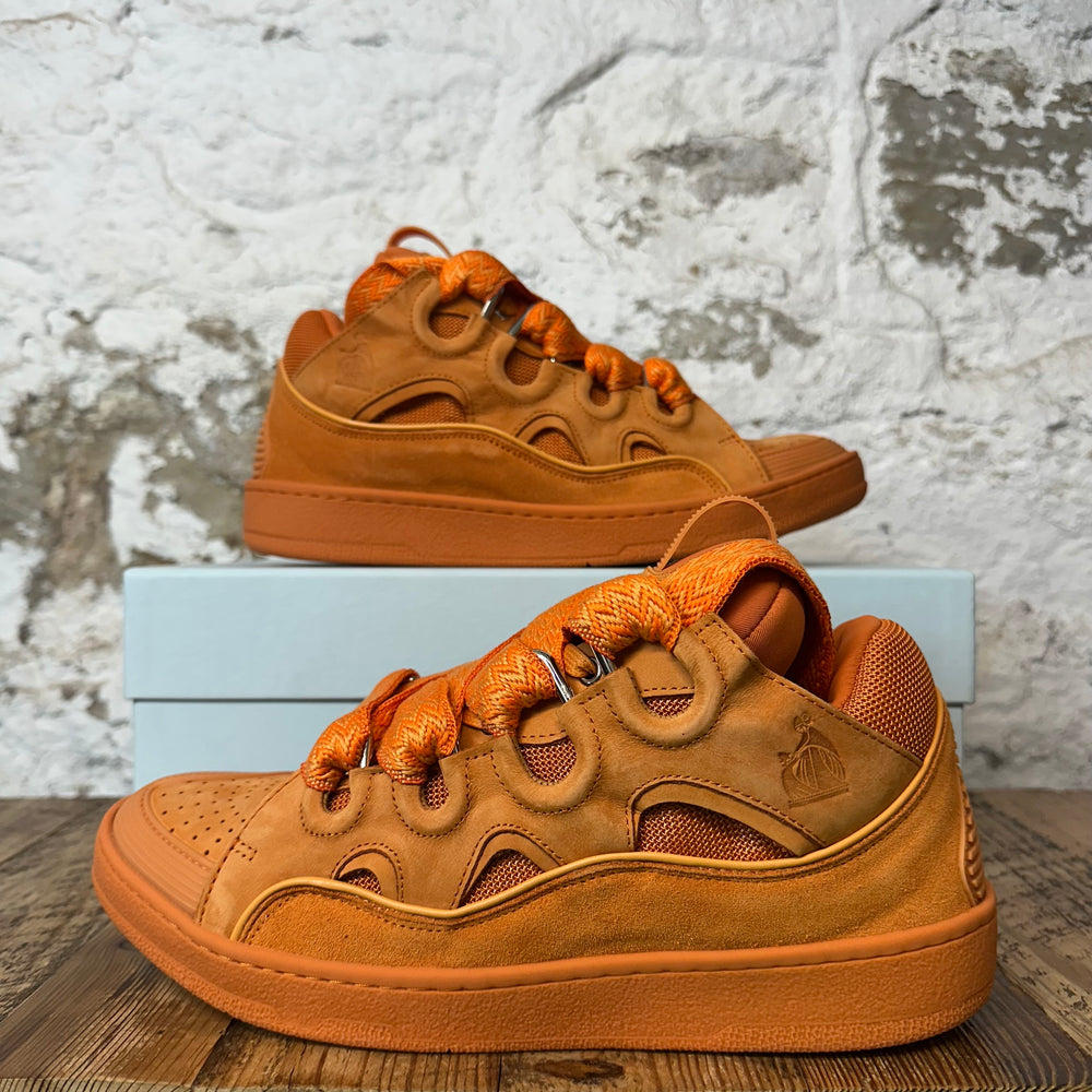 Lanvin Curb Triple Orange Sneaker