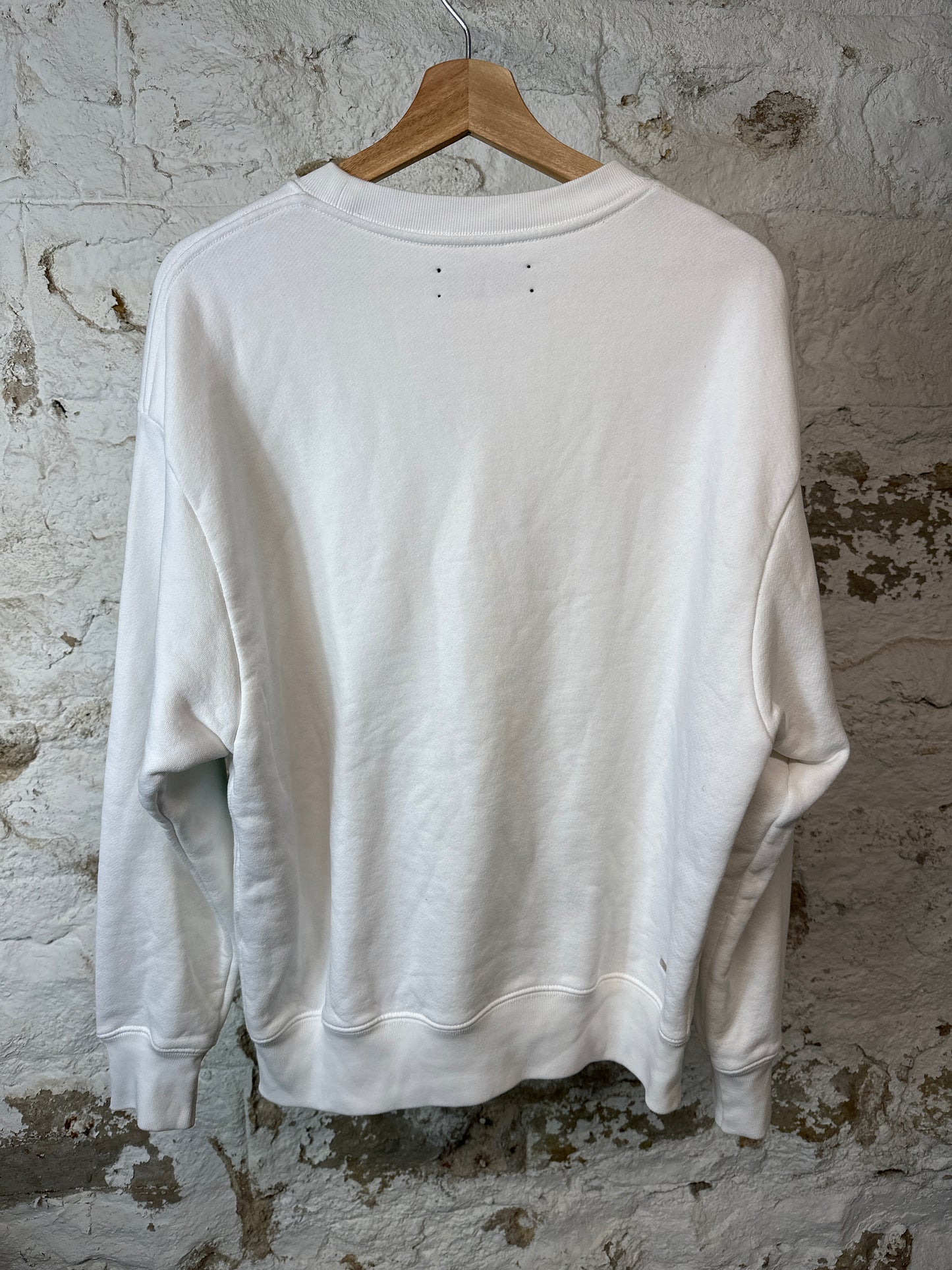 Amiri Mermaid Beach Crewneck White Sz M