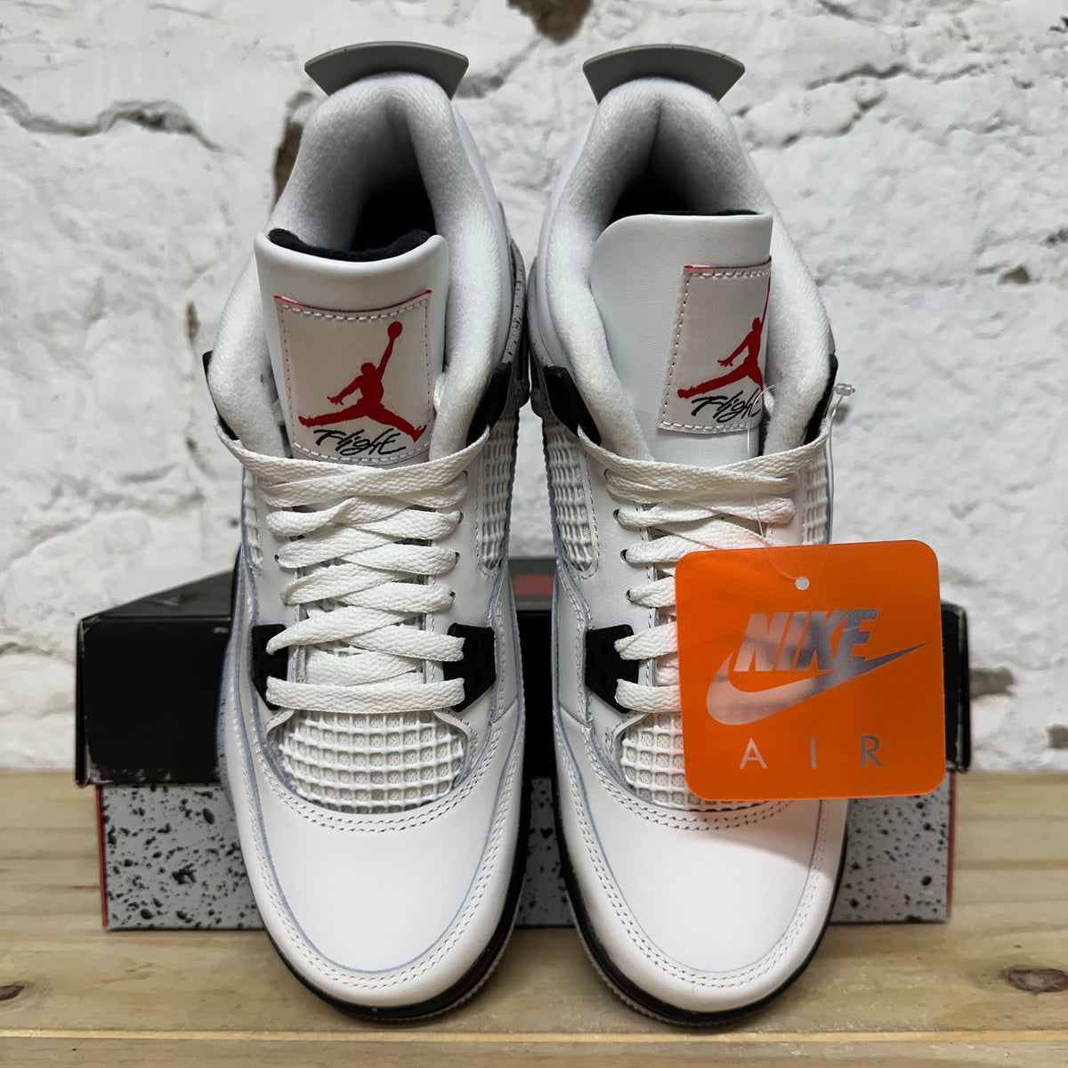 Air Jordan 4 White Cement (2025) Sz 7Y DS