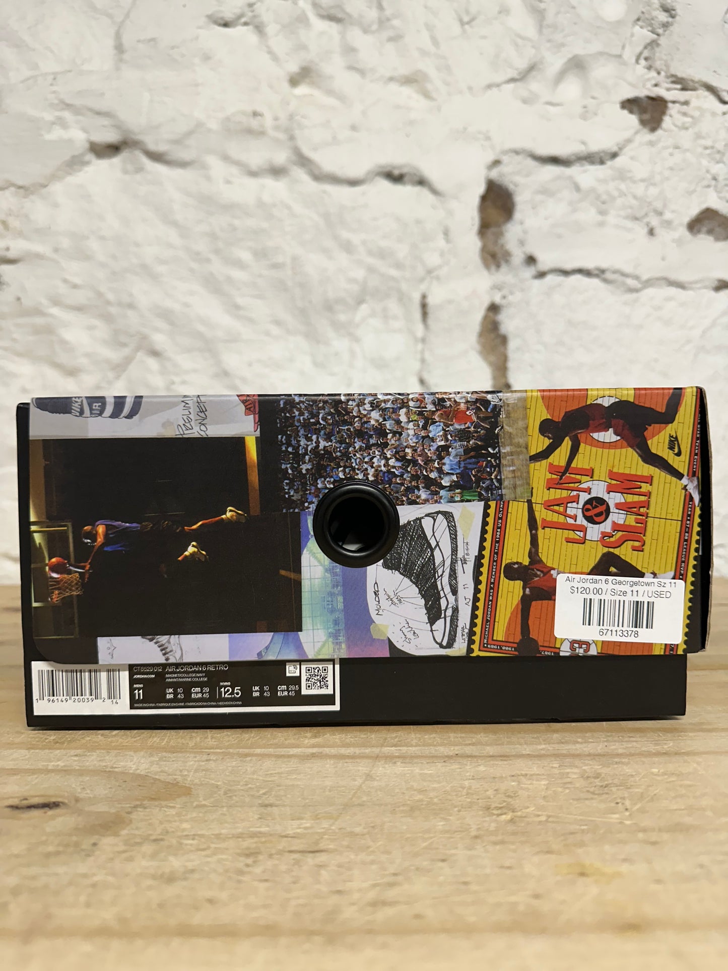 Air Jordan 6 Georgetown Sz 11
