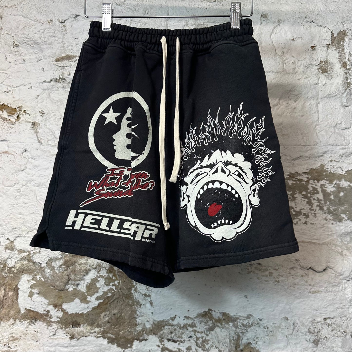 Hellstar Heaven Sounds Black Shorts