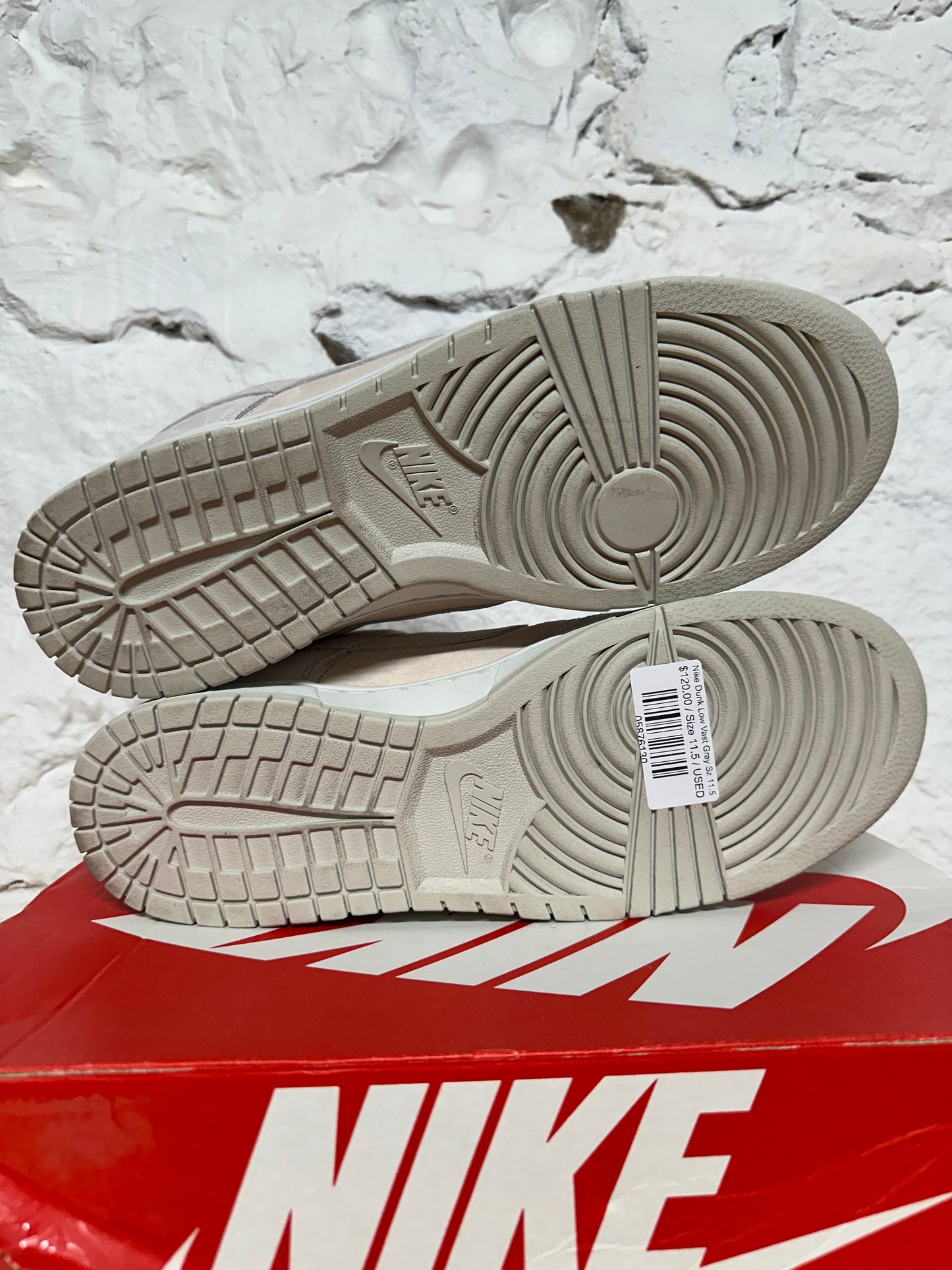 Nike Dunk Low Vast Grey Sz 11.5