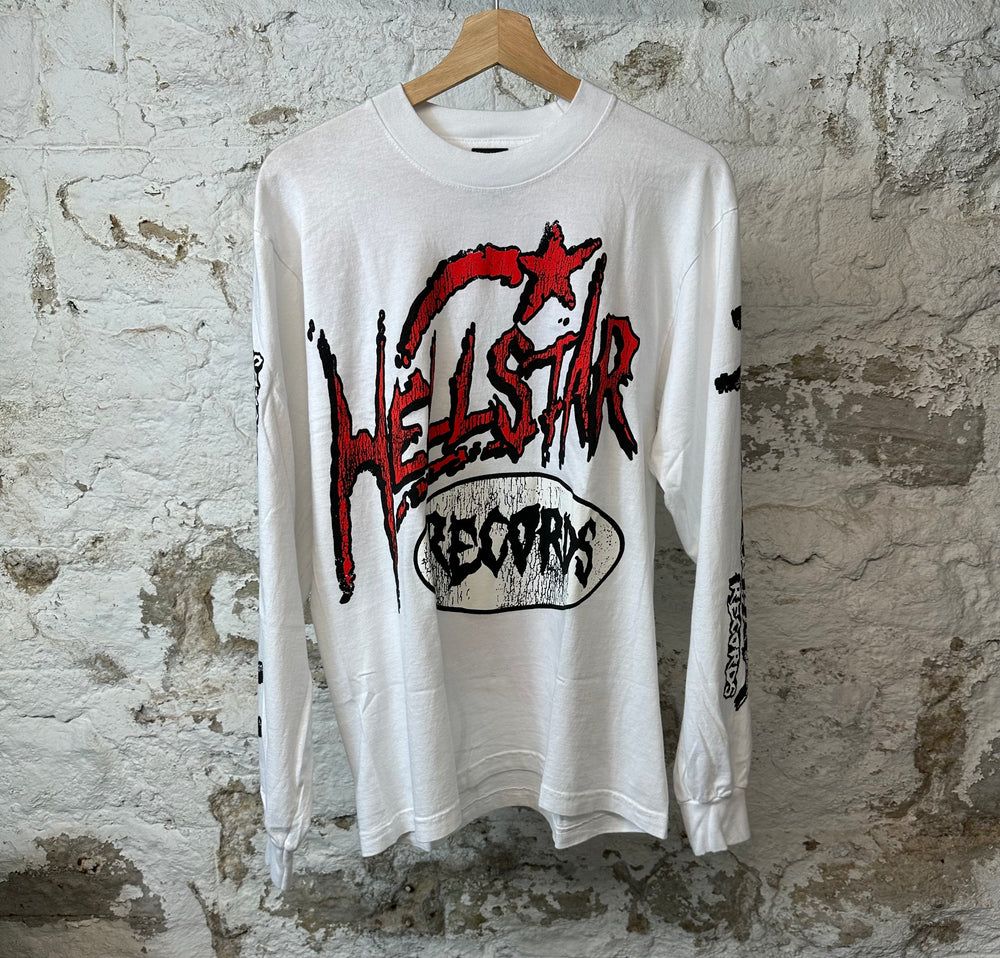 Hellstar Red Records White L/s