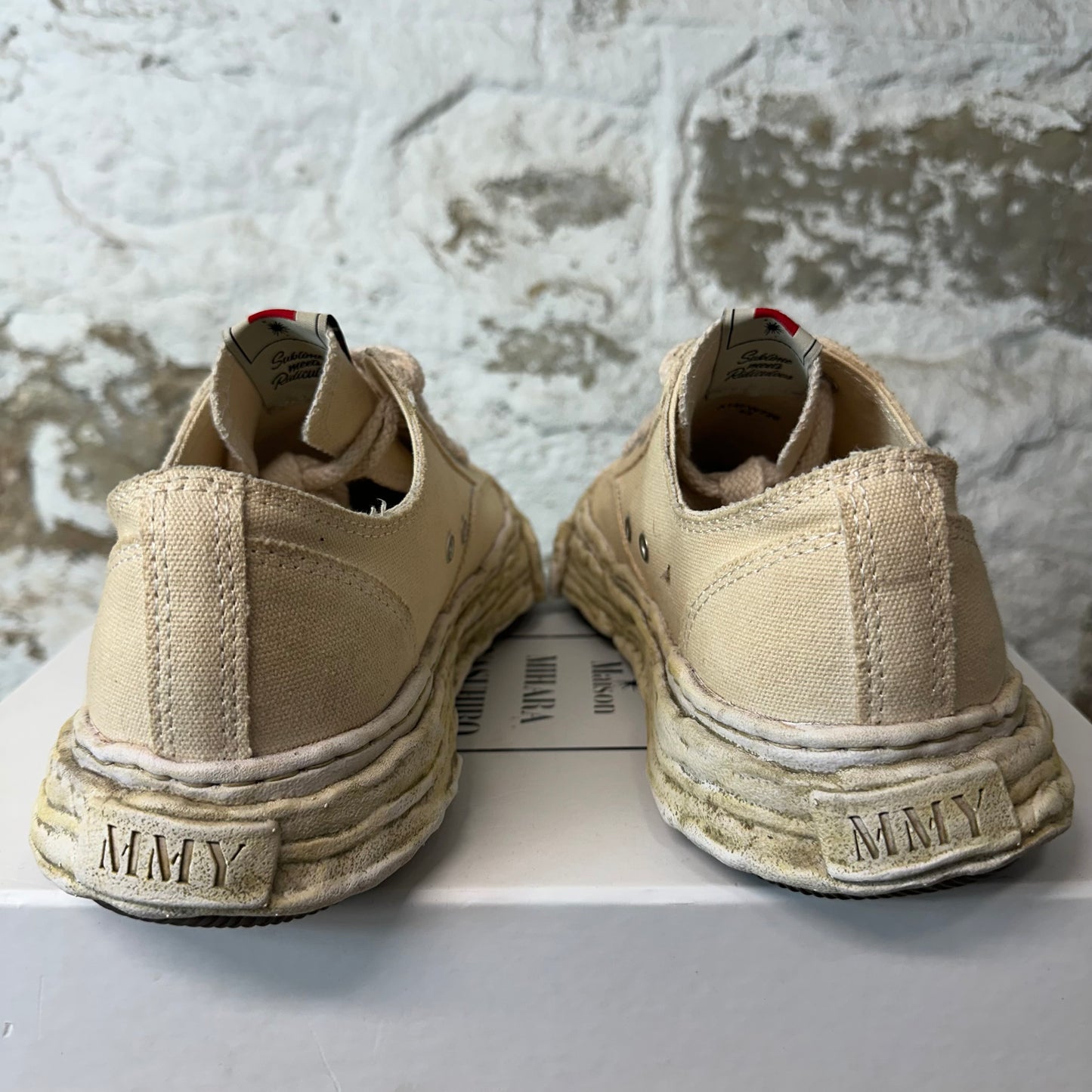 Maison Mihara Peterson 23 Vintage Beige Sneaker Sz 10 (43)