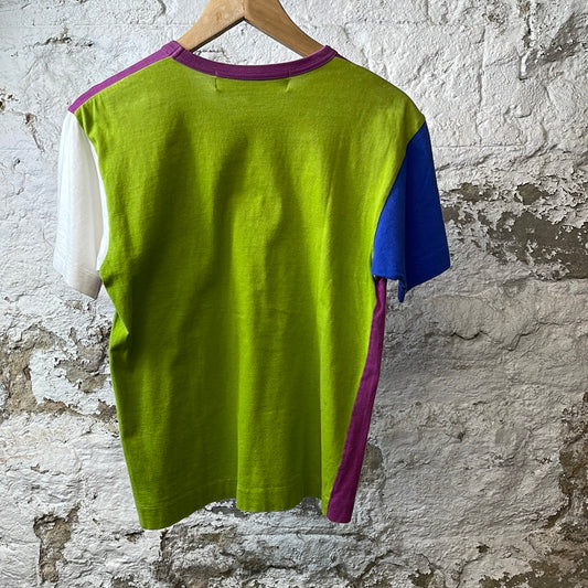CDG Multi Color T-shirt Sz S