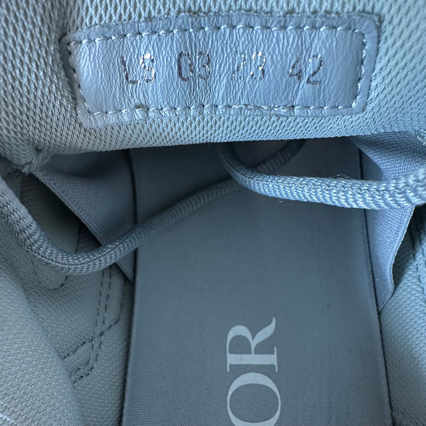 Dior B30 Triple Grey Sneaker Sz 9 (42) DS