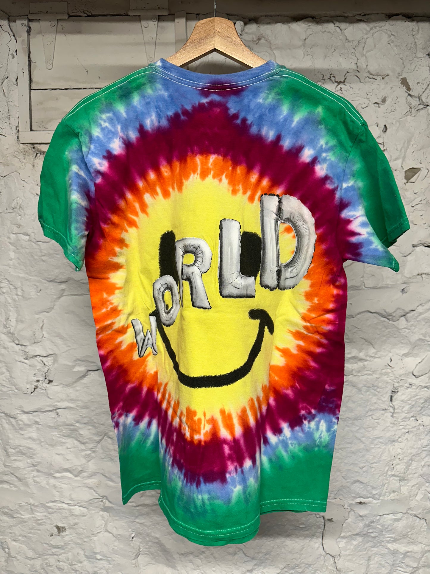 Travis Scott Astro World Tie Dye T-Shirt Sz M