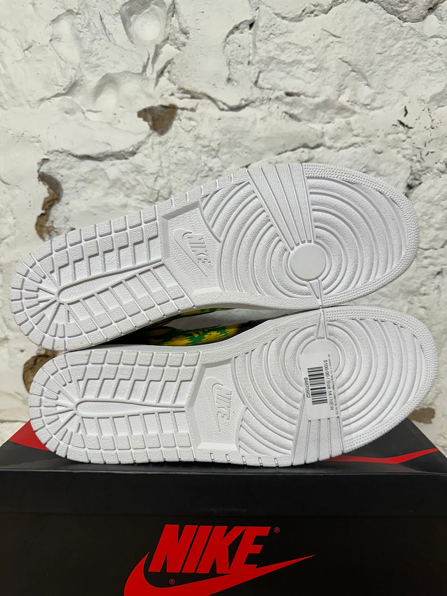 Air Jordan 1 High Yin Yang (Oregon Custom) Sz 14 DS