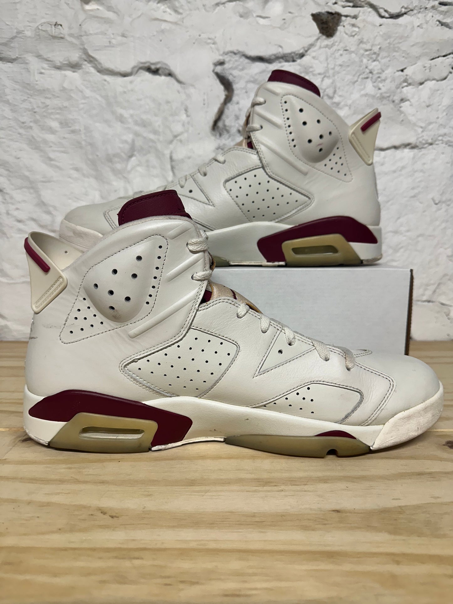 Air Jordan 6 Maroon Sz 14
