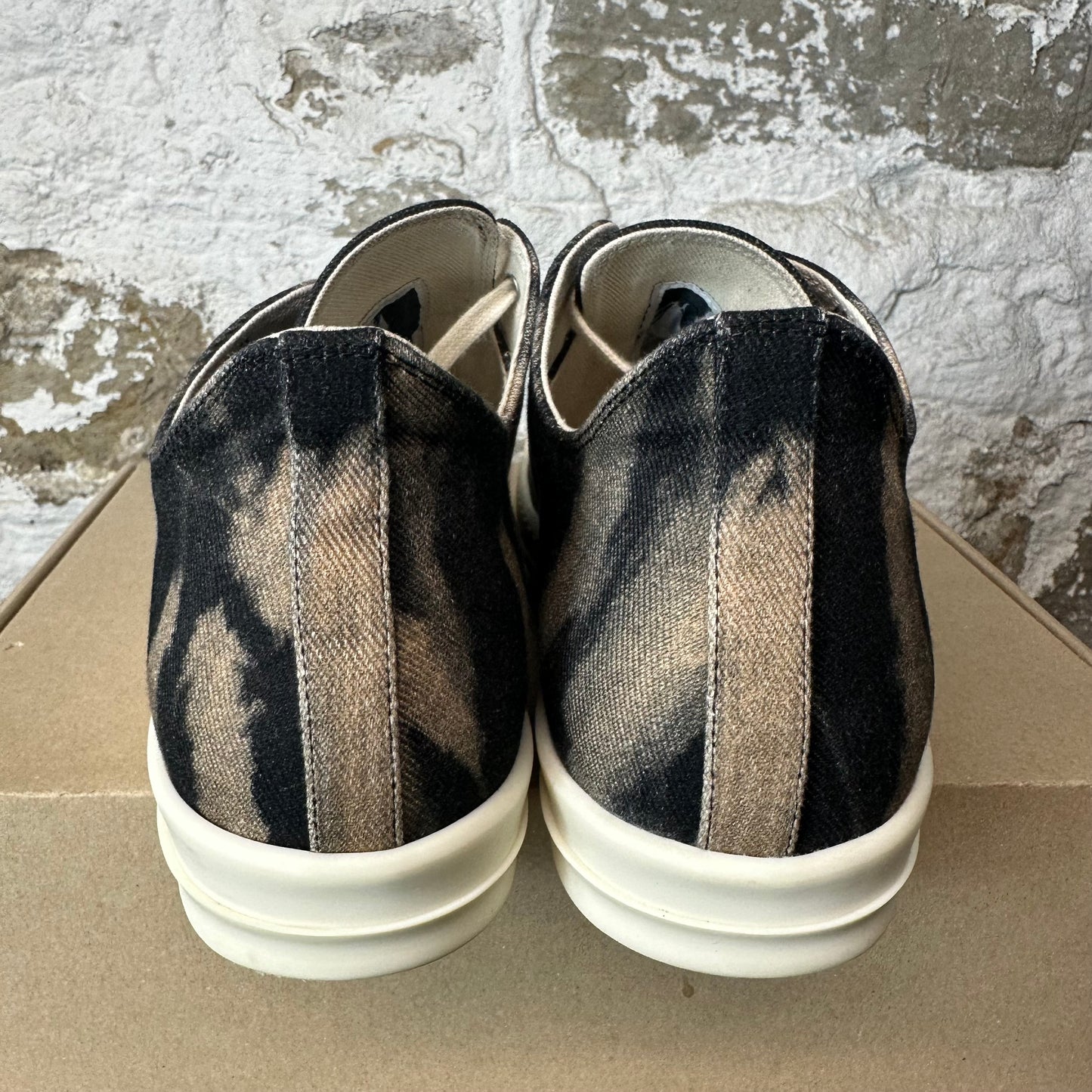 Rick Owens DRKSHDW Black Terra Milk Sneaker Sz 11