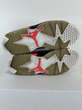Air Jordan 6 Low White Infrared Sz 12
