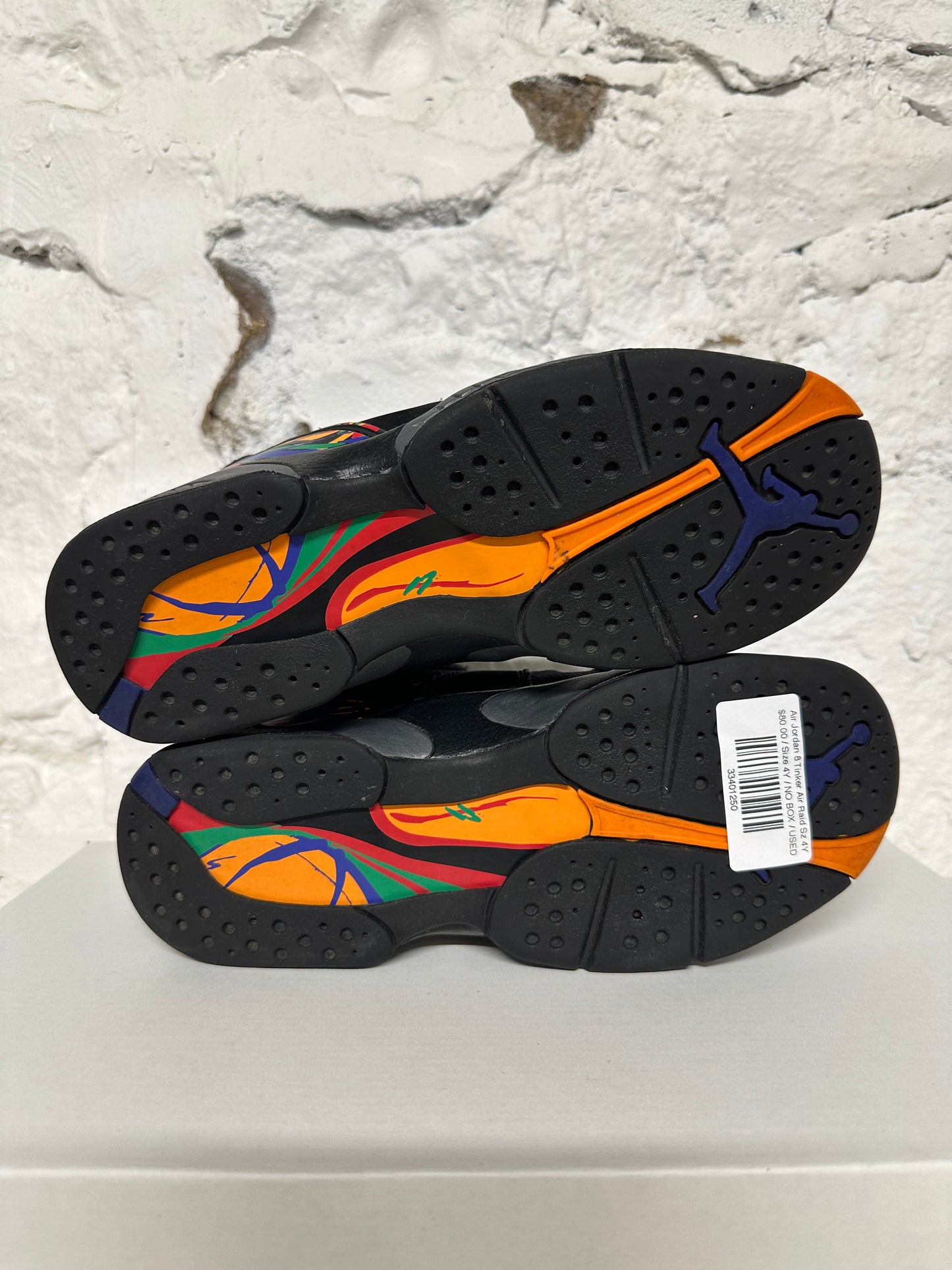 Air Jordan 8 Tinker Air Raid Sz 4Y