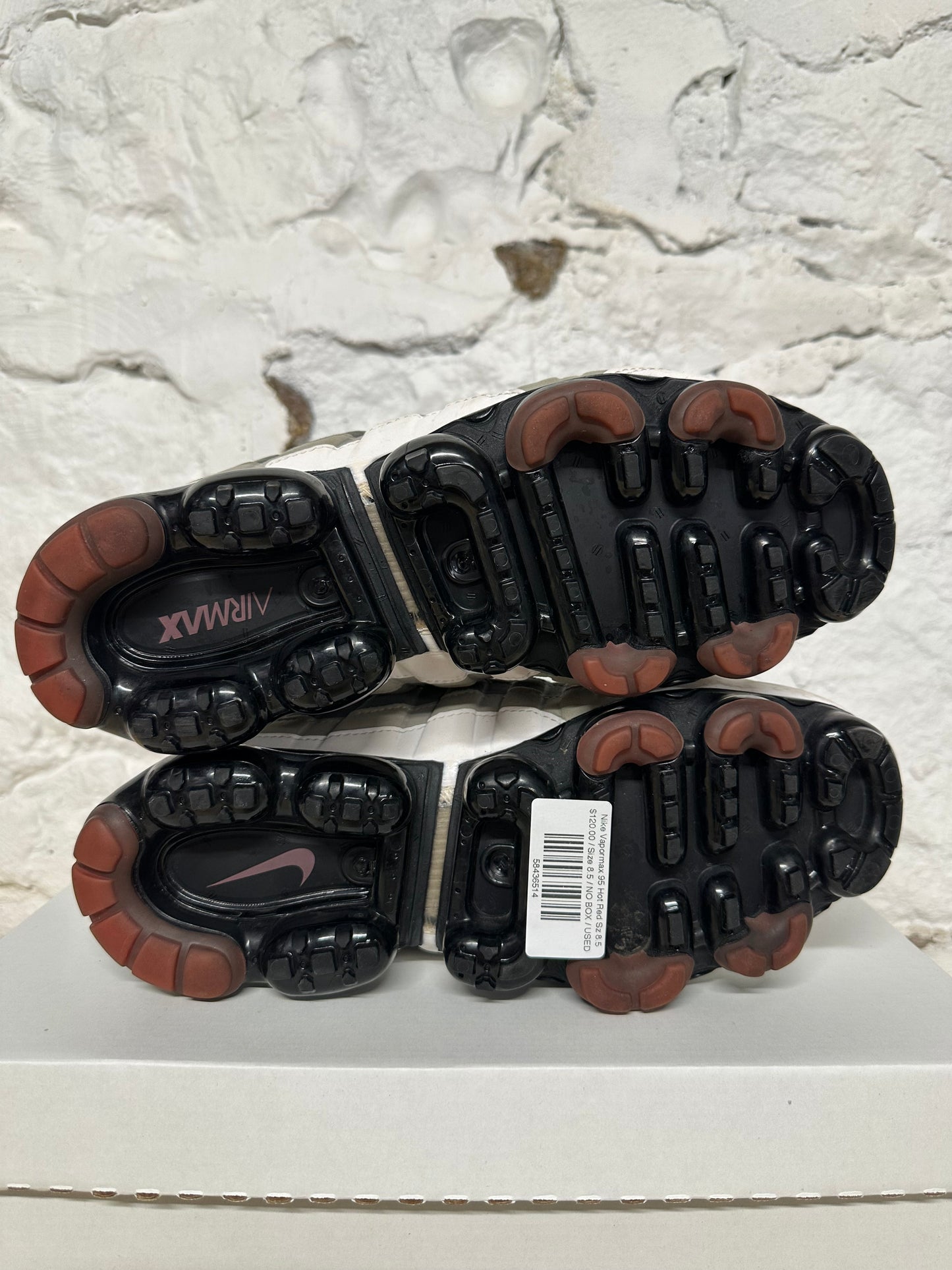 Nike Vapormax 95 Hot Red Sz 8.5