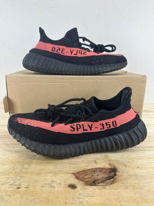 Yeezy 350 V2 Core Black Red Sz 9
