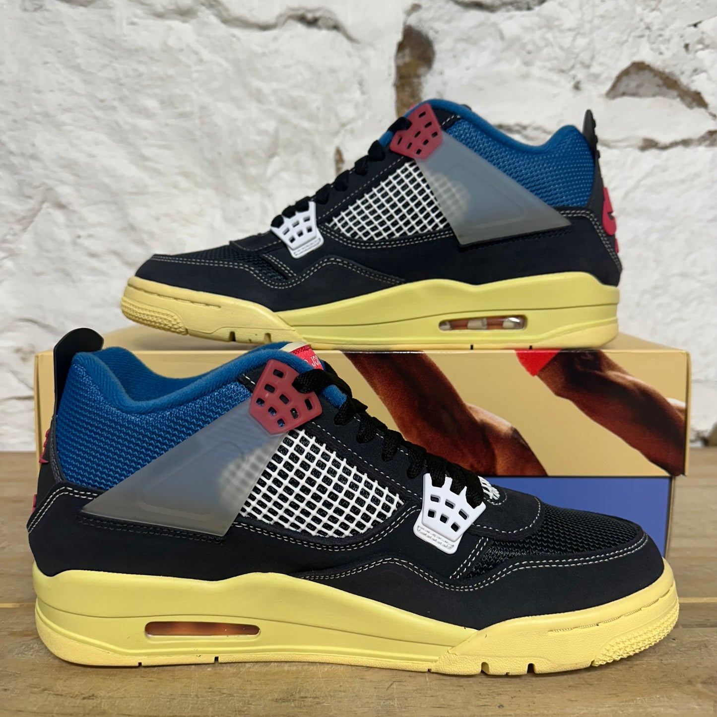 Air Jordan 4 Union Off Noir Sz 10 DS