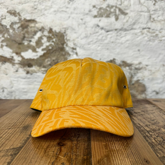 Fendi Yellow Motif Monogram Hat