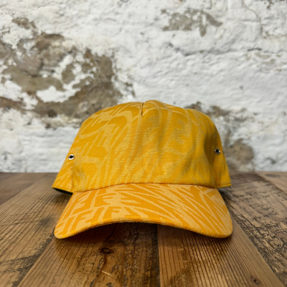 Fendi Yellow Motif Monogram Hat