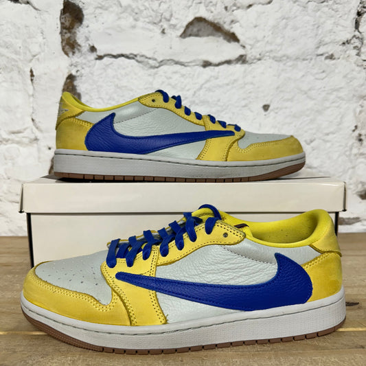 Air Jordan 1 Low Travis Scott Canary Sz 9 (10.5W)