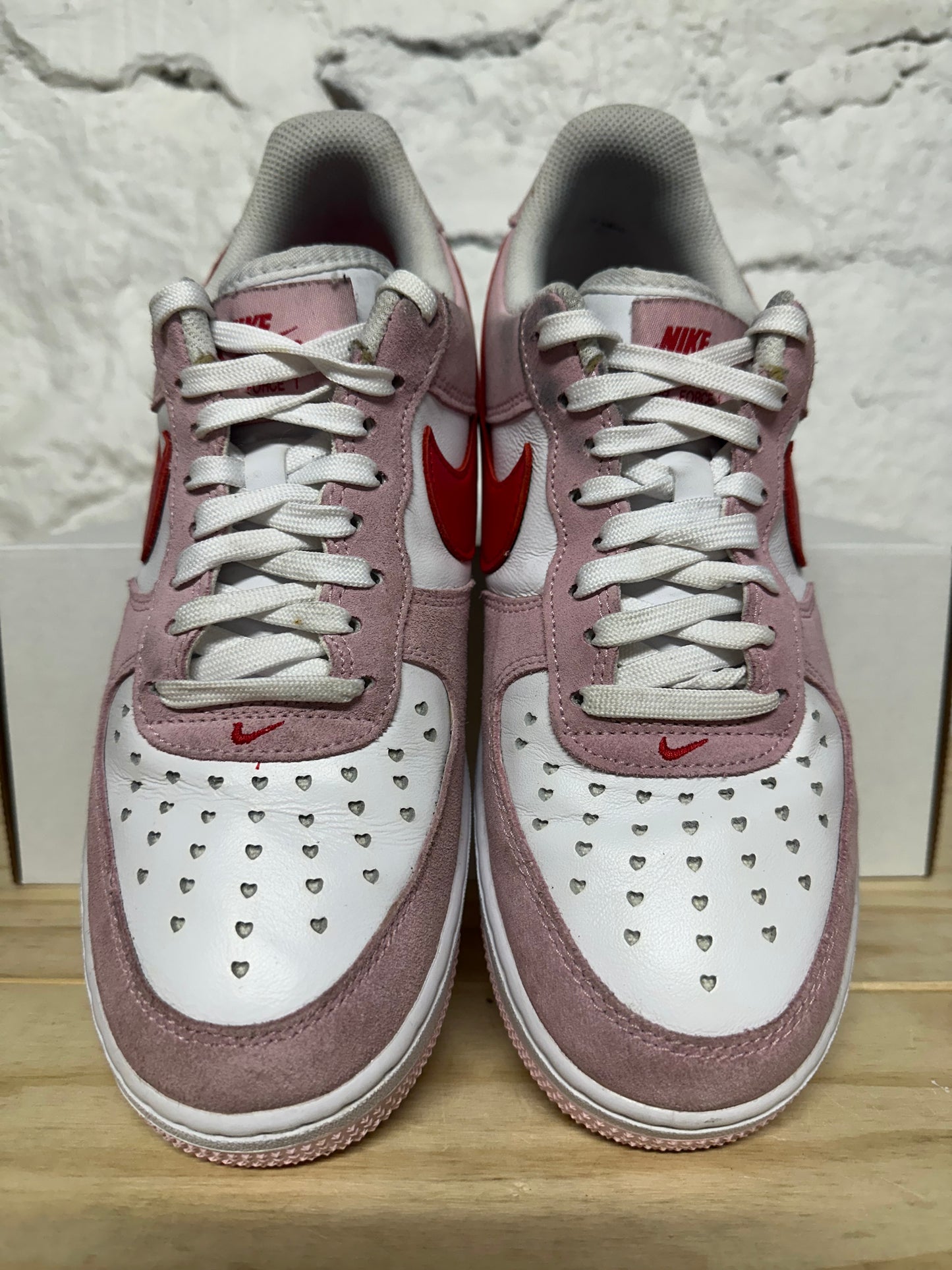Nike Air Force 1 Low Valentines Day Love Letter Sz 8