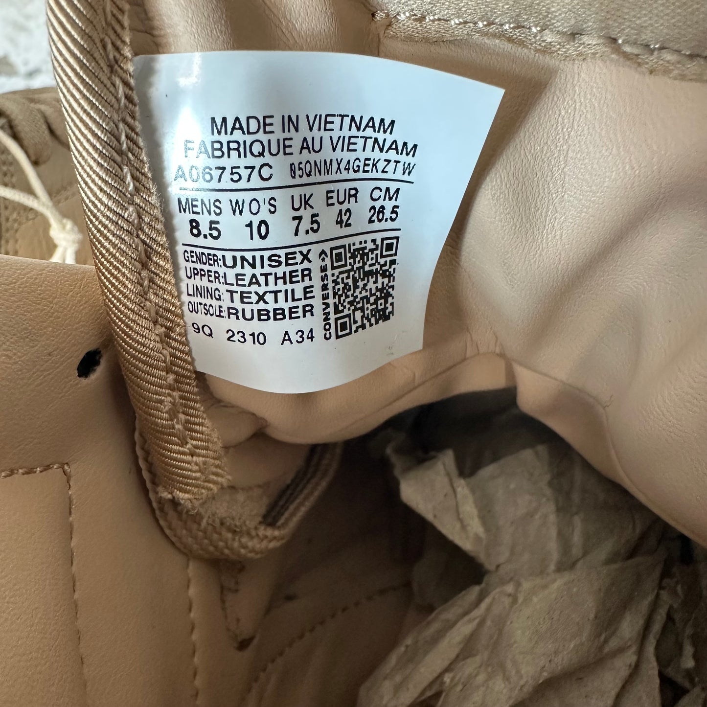 Rick Owens High TurboWPN Cave Sneaker Sz 8.5