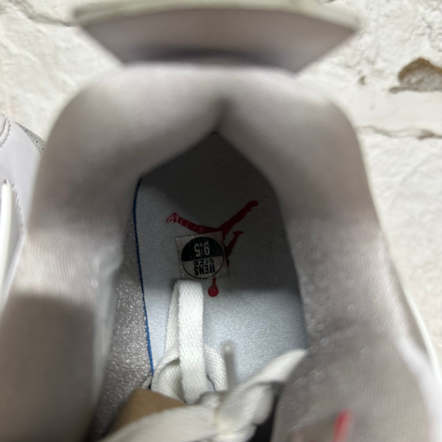 Air Jordan 4 White Oreo Sz 9.5